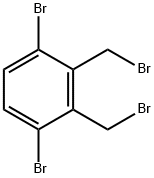1,4-Dibromo-2,3-bis(bromomethyl)benzene结构式