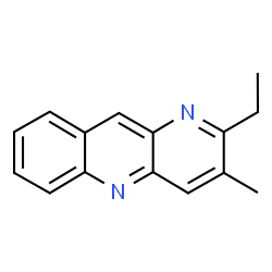 Benzo[b]-1,5-naphthyridine, 2-ethyl-3-methyl- (9CI) Structure