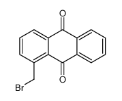 1-(bromomethyl)anthracene-9,10-dione Structure