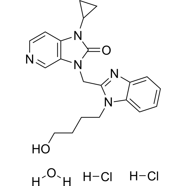 BMS-433771 dihydrochloride hydrate Structure