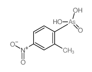 (2-Methyl-4-nitro-phenyl)arsonic acid Structure