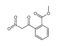 2-carbomethoxy-ω-nitroacetophenone结构式