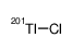 Thallous chloride-201Tl结构式