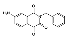 7-amino-2-benzylisoquinoline-1,3,4-trione结构式