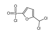 5-DICHLOROMETHYLFURAN-2-SULFONYL CHLORIDE Structure