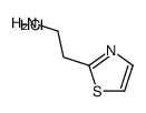 2-噻唑-2-乙胺盐酸盐结构式