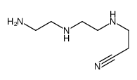3-[[2-[(2-aminoethyl)amino]ethyl]amino]propiononitrile结构式