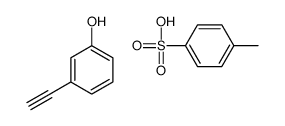 3-ethynylphenol,4-methylbenzenesulfonic acid Structure