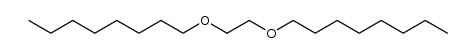 1,2-bis-octyloxy-ethane Structure