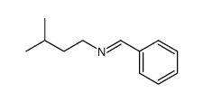 benzylidene-isopentyl-amine Structure