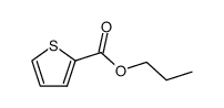propyl 2-thiophenecarboxylate结构式