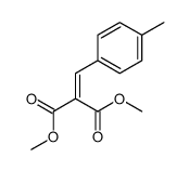 dimethyl 2-[(4-methylphenyl)methylidene]propanedioate Structure