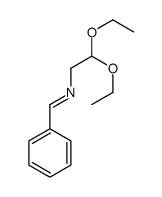 N-(2,2-diethoxyethyl)-1-phenylmethanimine结构式