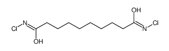 N,N'-dichlorodecanediamide Structure