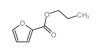 2-呋喃甲酸丙酯结构式