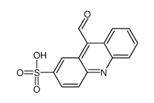 9-formylacridine-2-sulfonic acid Structure