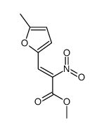 methyl 3-(5-methylfuran-2-yl)-2-nitroprop-2-enoate Structure