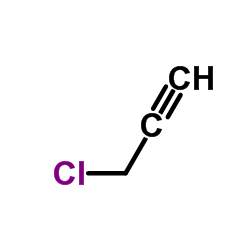3-Chloropropyne Structure