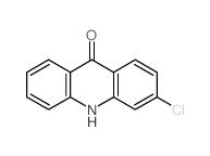 3-chloro-10H-acridin-9-one结构式