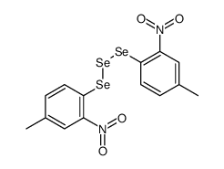 4-methyl-1-[(4-methyl-2-nitrophenyl)triselanyl]-2-nitrobenzene Structure
