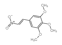 1-(3,4,5-三甲氧基苯基)-2-硝基乙烯结构式