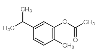 香芹酚乙酸酯结构式