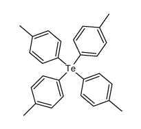 tetrakis-(4-methylphenyl)tellurium Structure