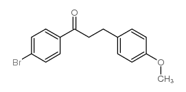 4'-BROMO-3-(4-METHOXYPHENYL)PROPIOPHENONE Structure