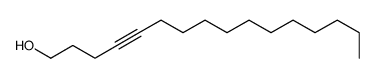 hexadec-4-yn-1-ol结构式