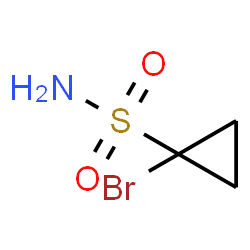 Cyclopropanesulfonamide, 1-bromo- (9CI) Structure