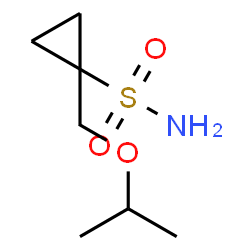 Cyclopropanesulfonamide, 1-[(1-methylethoxy)methyl]- (9CI) Structure