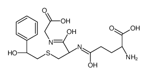 S-(2-phenyl-2-hydroxyethyl)glutathione结构式