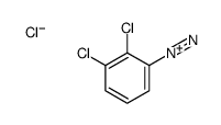 2,3-dichlorobenzenediazonium,chloride结构式