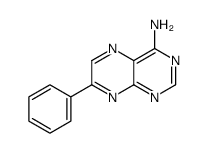 7-phenylpteridin-4-amine结构式