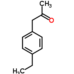 1-(4-Ethylphenyl)acetone Structure