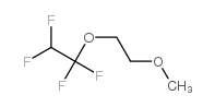 1-甲氧基-2-(1,1,2,2-四氟乙氧基)乙烷结构式