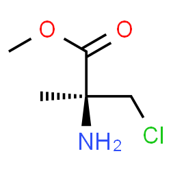 D-Alanine, 3-chloro-2-methyl-, methyl ester (9CI) Structure