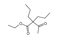 2,2-dipropyl-acetoacetic acid ethyl ester structure