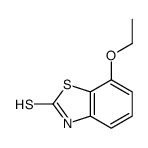2(3H)-Benzothiazolethione,7-ethoxy-(9CI) structure