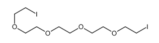1,2-bis[2-(2-iodoethoxy)ethoxy]ethane结构式