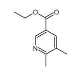 Ethyl 5,6-Dimethylnicotinate结构式