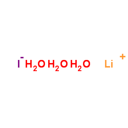 Lithium iodide hydrate (1:1:3) Structure