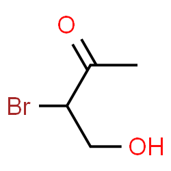 2-Butanone,3-bromo-4-hydroxy-结构式