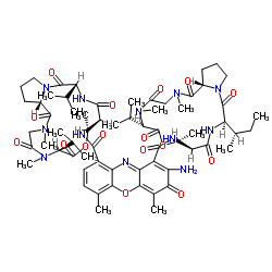 actinomycin c Structure