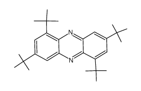 1,3,5,7-tetra-t-butylphenazine结构式
