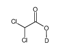 二氯乙酸-D1结构式