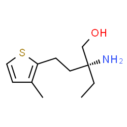 2-Thiophenebutanol,bta-amino-bta-ethyl-3-methyl-,(btaR)-(9CI) structure