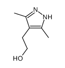 2-(3,5-dimethyl-1H-pyrazol-4-yl)ethanol(SALTDATA: FREE) Structure