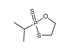 2-propan-2-yl-2-sulfanylidene-1,3,2λ5-oxathiaphospholane结构式