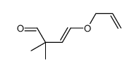2,2-dimethyl-4-prop-2-enoxybut-3-enal Structure